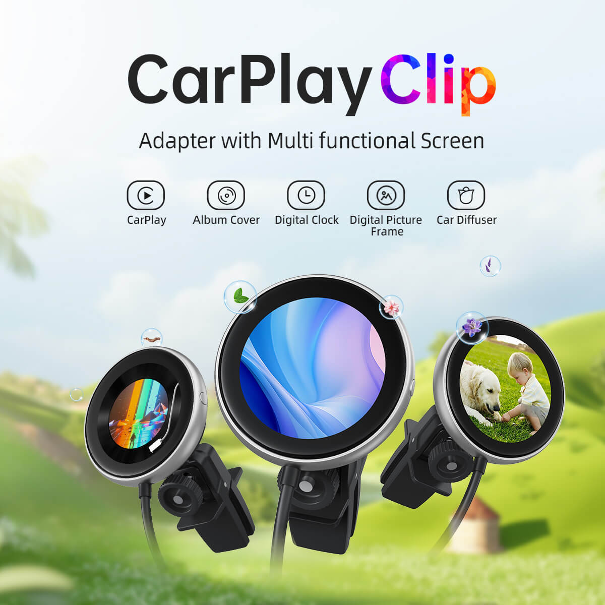 OTTOCAST® CarPlayClip Wireless Adapter