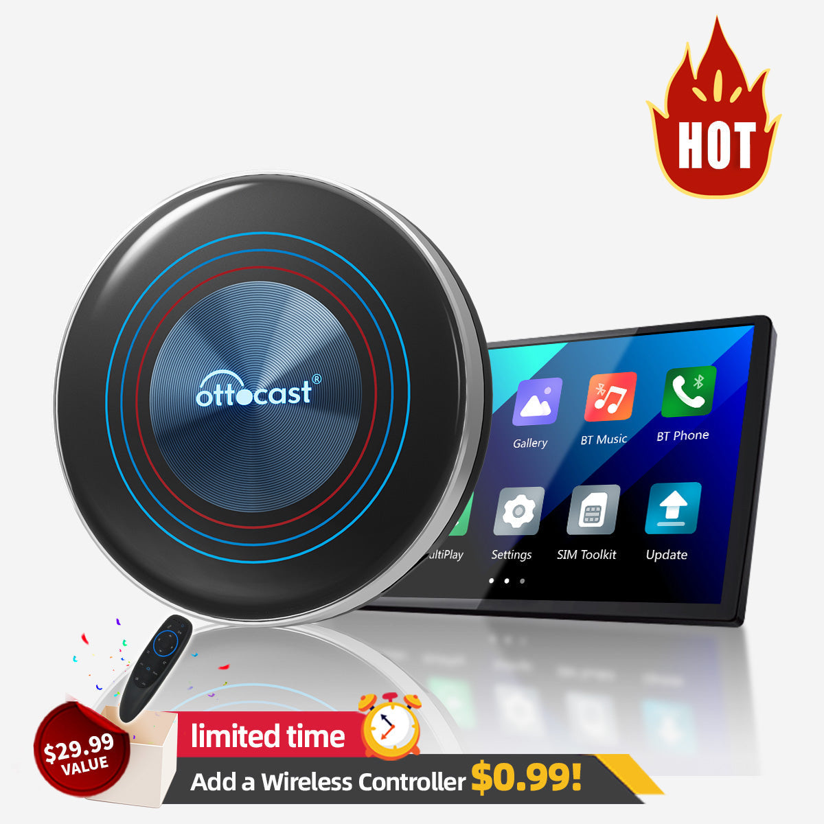 OTTOCAST® OttoAibox i3 BMW CarPlay AI Box