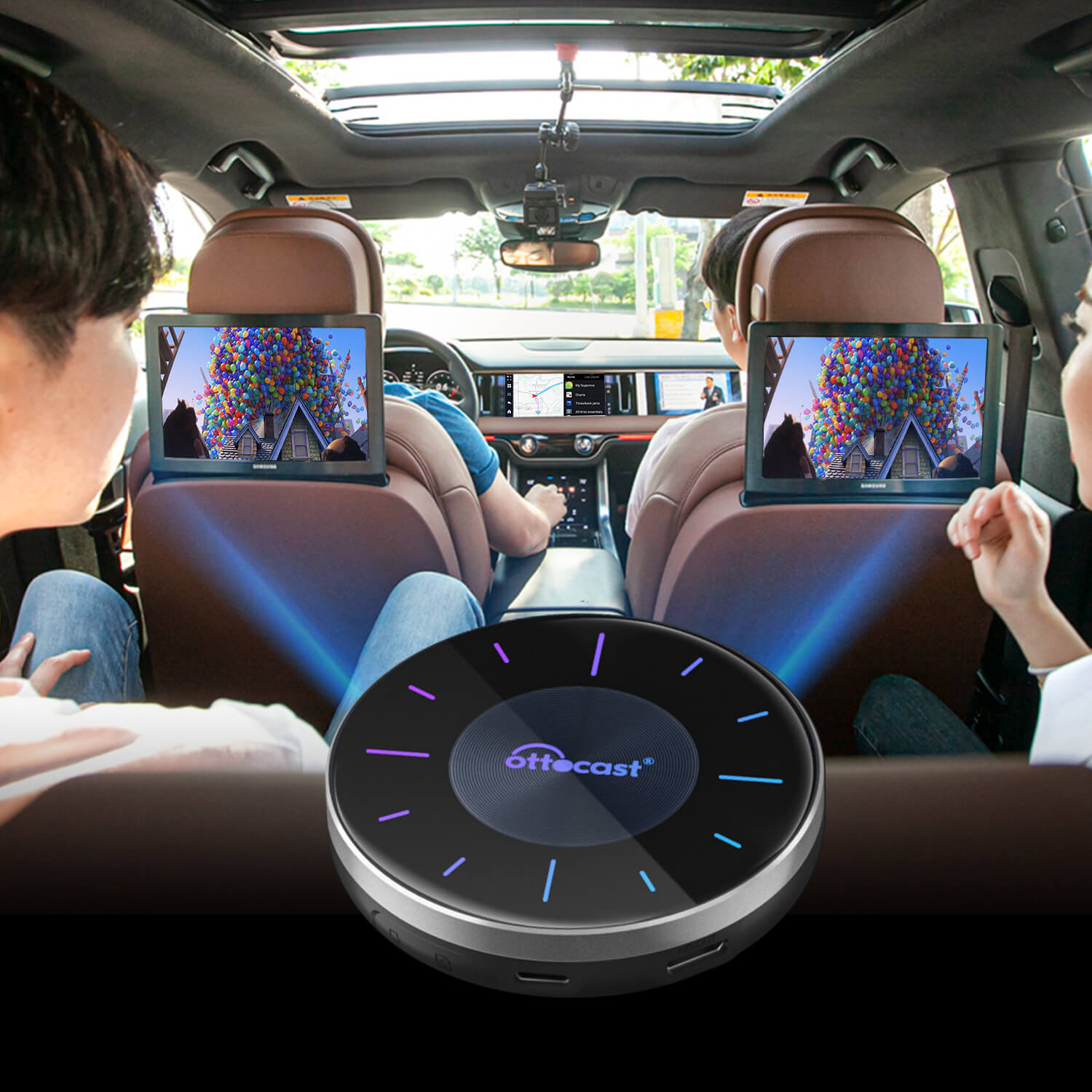 OTTOCAST® OttoAibox P3 CarPlay KI-Box