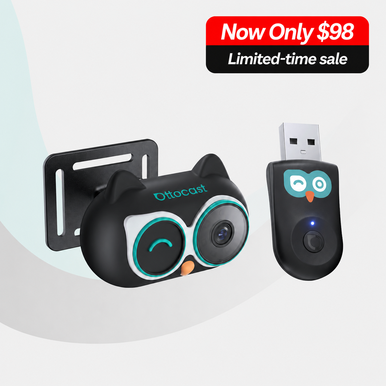 OTTOCAST® Cabin Care Wireless CarPlay Adapter