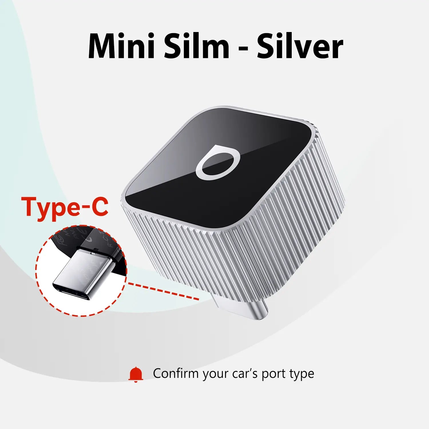 OTTOCAST® Mini 3.0 Ultra Slim Wireless CarPlay Android Auto 2 in 1 Adapter