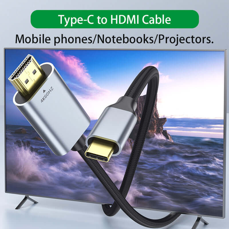 OTTOCAST® Mobile phone mirroring-Type-C-HDMI Cable