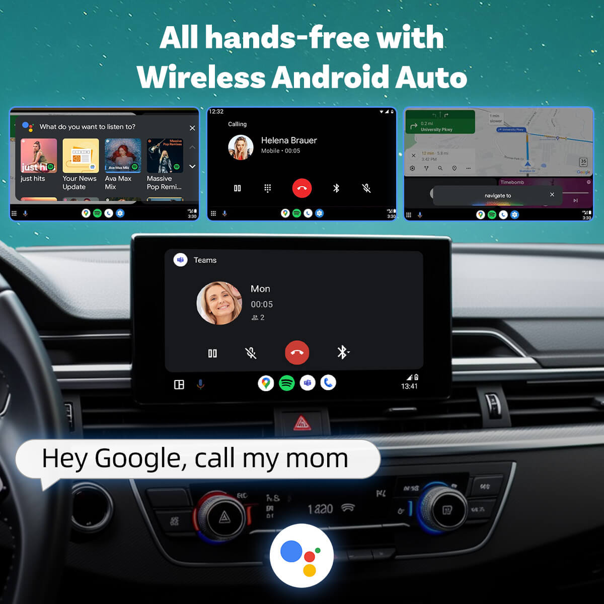 OTTOCAST® A2Air Android Auto Wireless NFC Adapter