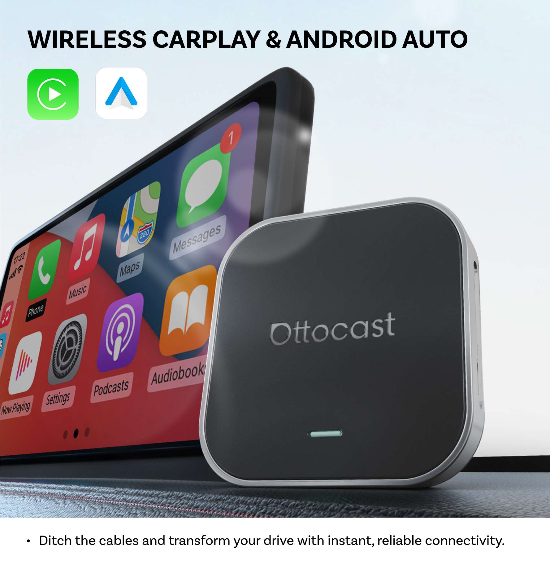 OTTOAIBOX® E2 CarPlay AI Box