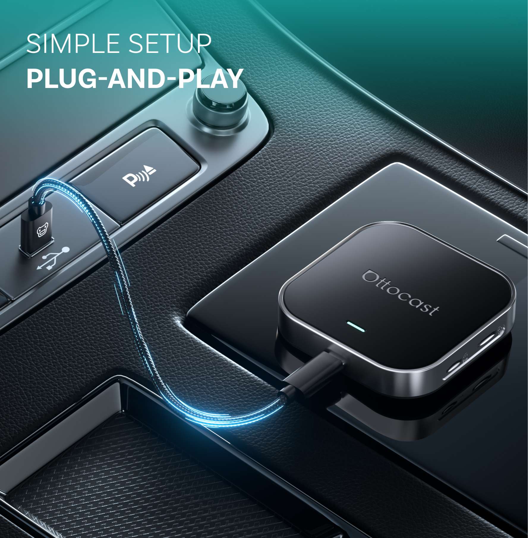 OTTOAIBOX® E2 CarPlay AI Box