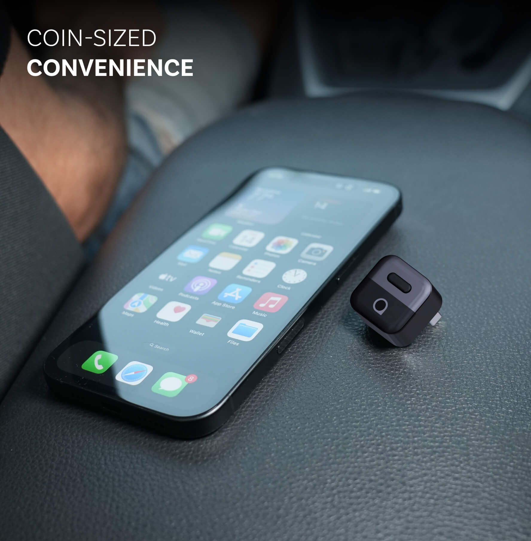OTTOCAST® Mini Pico Wireless CarPlay/Android Auto Adapter