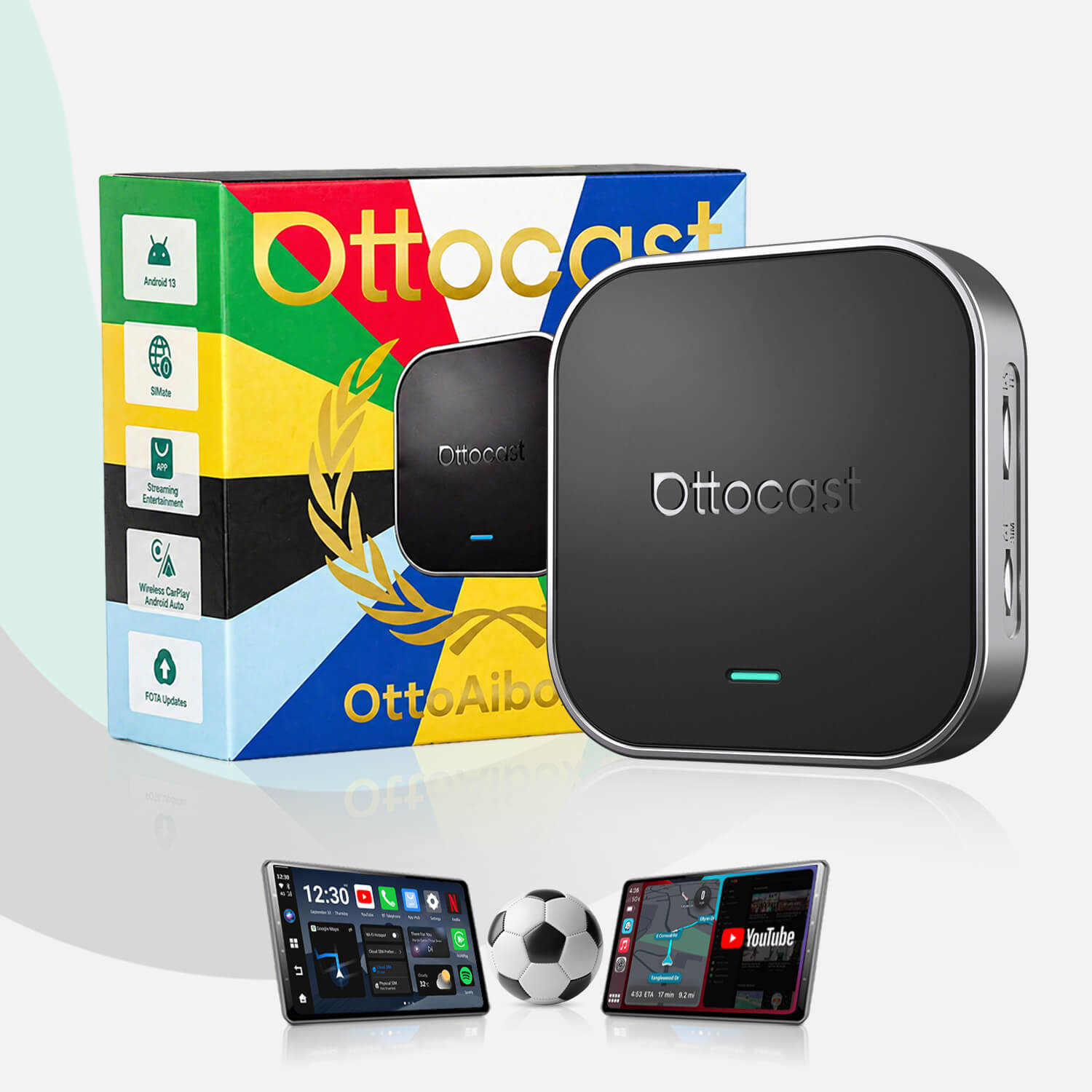 OTTOAIBOX® E2 CarPlay AI Box