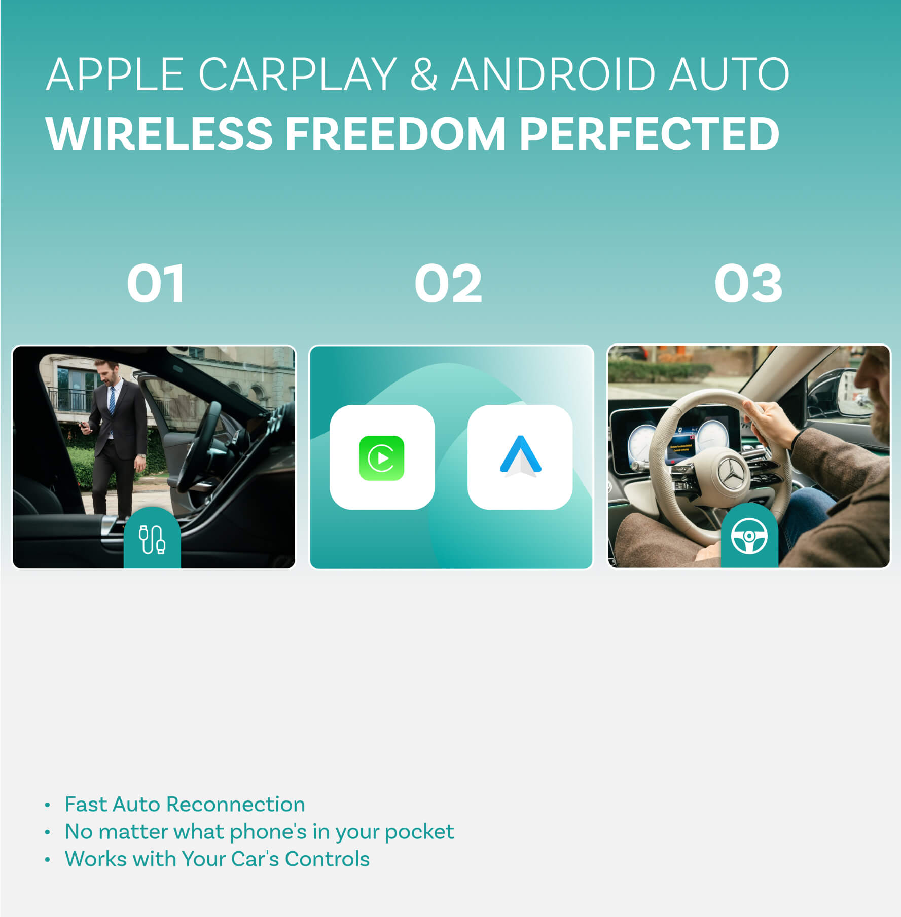 OTTOCAST® Plav2Video Ultra CarPlay/Android Multimedia Box