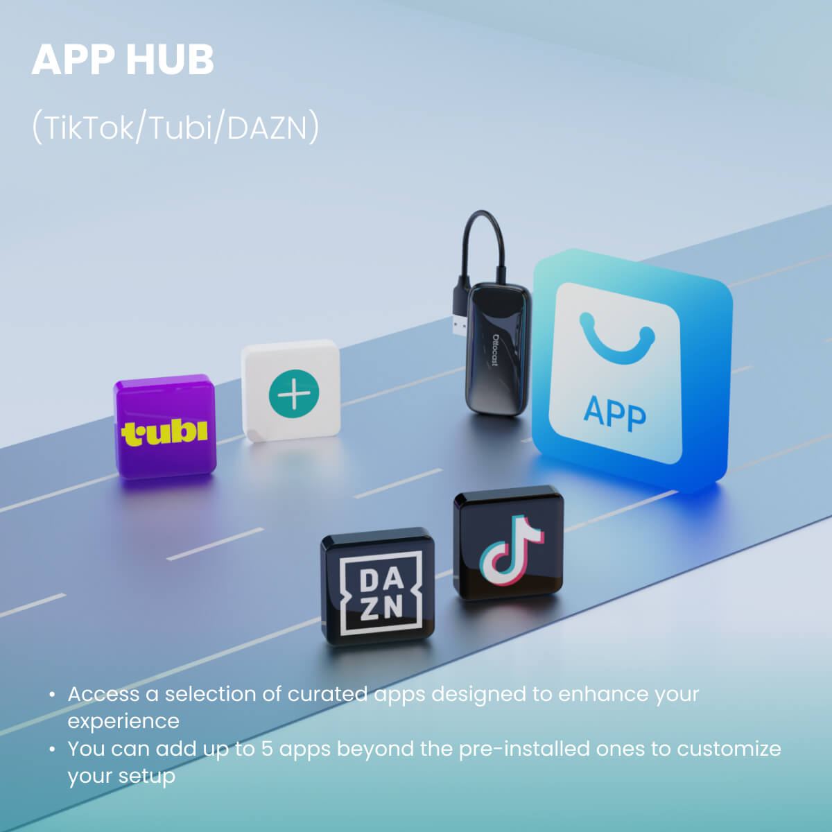 OTTOCAST® Plav2Video Ultra CarPlay/Android Multimedia Box