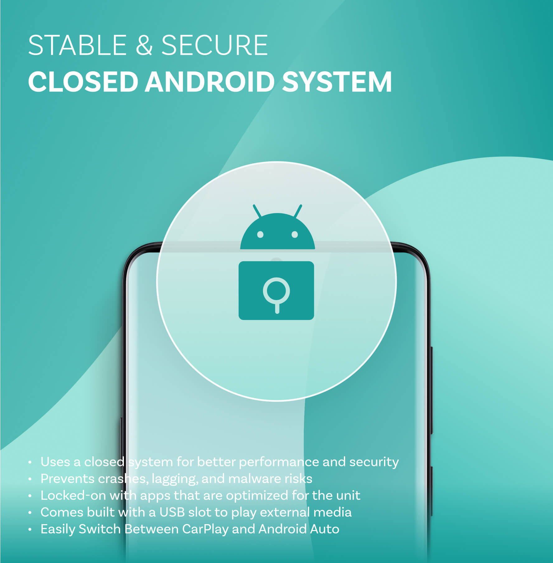 OTTOCAST® Plav2Video Ultra Caja Multimedia CarPlay/Android