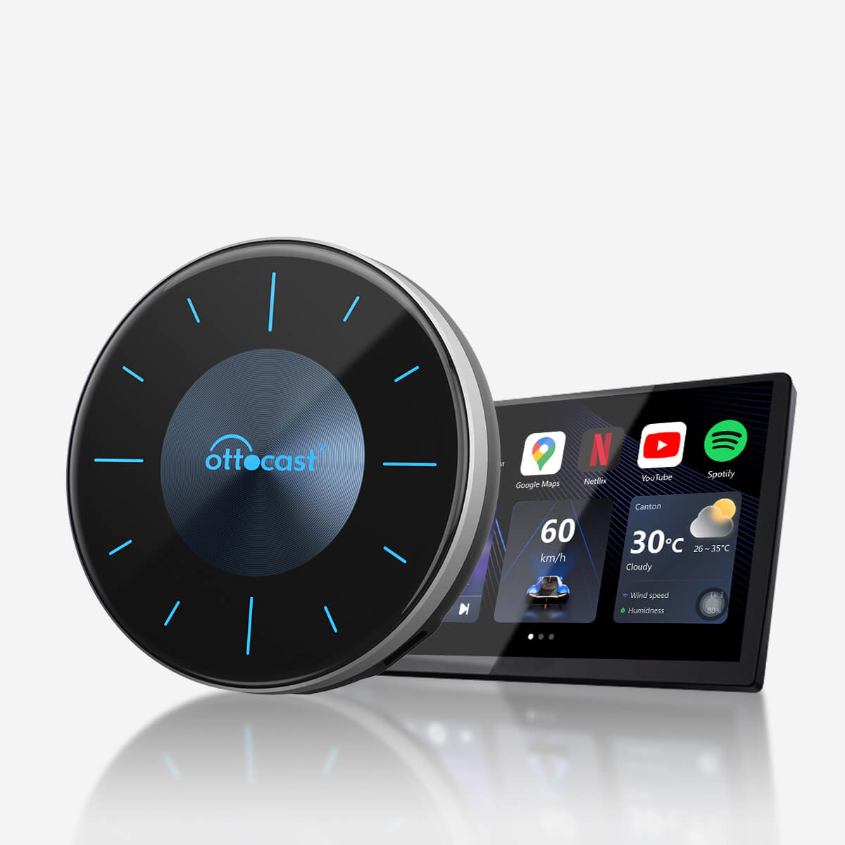 OTTOCAST® OttoAibox P3 CarPlay AI Box