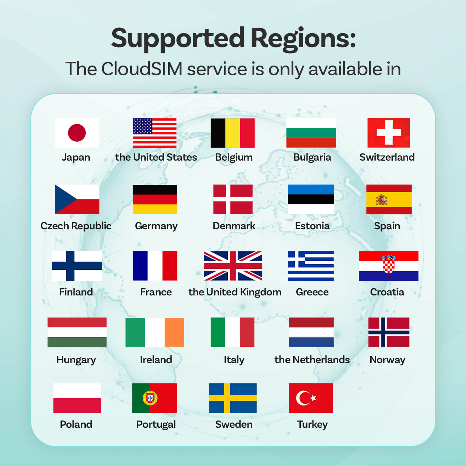 OTTOCAST® CloudSIM - 10GB/30GB/60GB/120GB