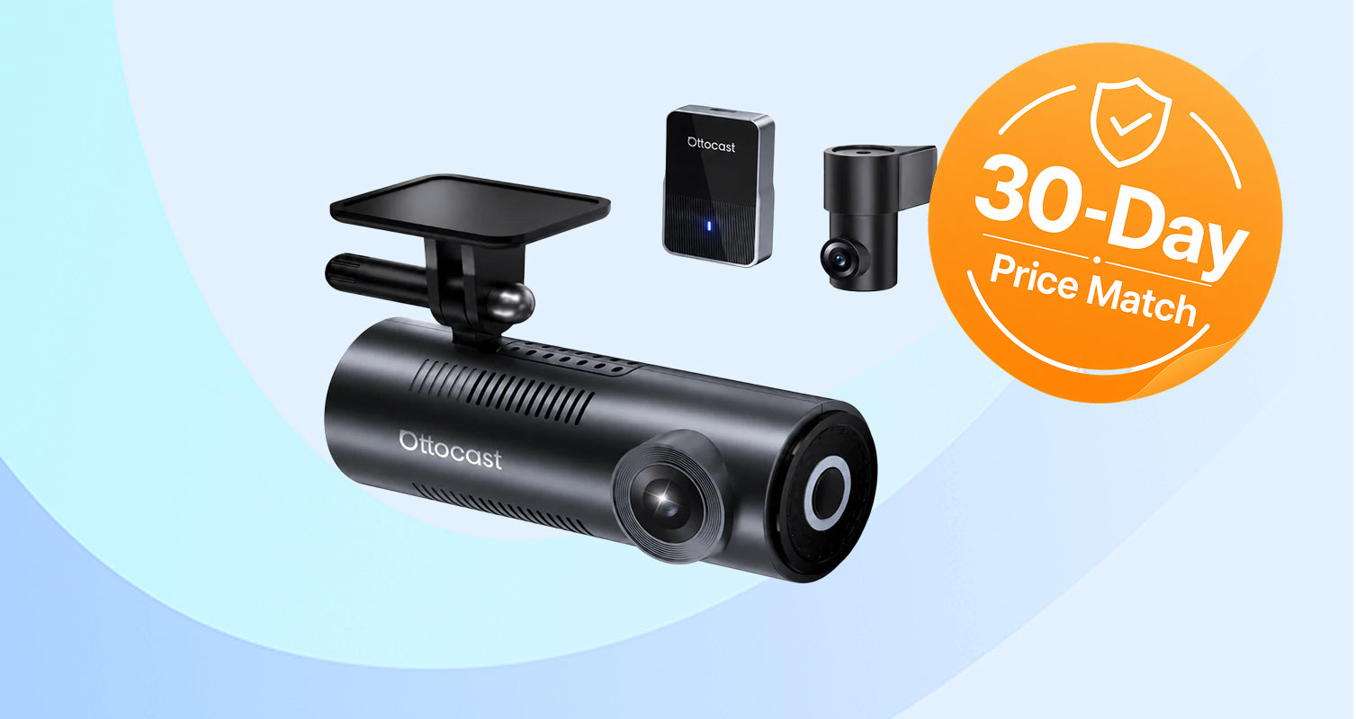 OttoSafe Cam 3-in-1 Dual Dash Cam