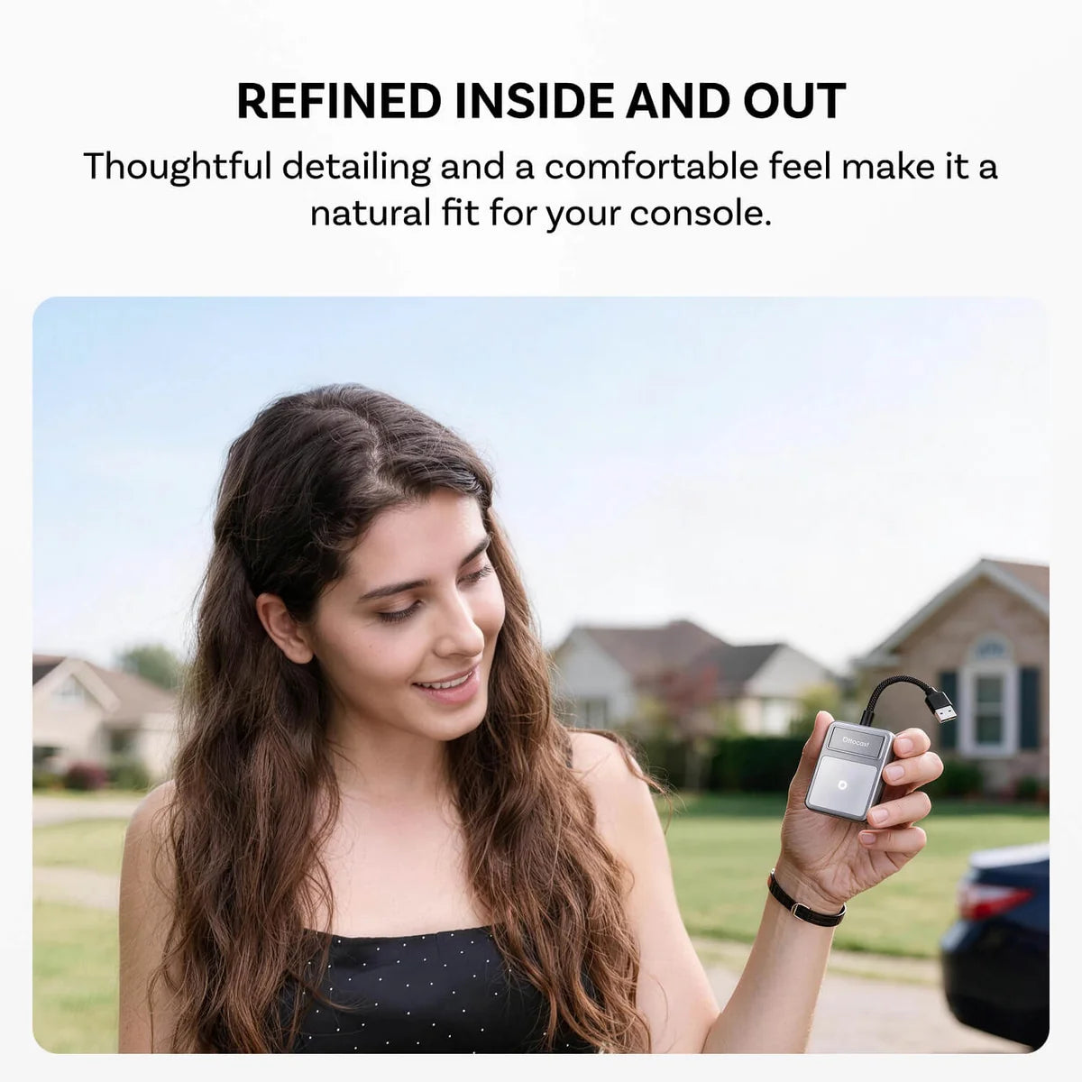 OTTOCAST® U2Air Edge Wireless CarPlay/Android Auto Adapter