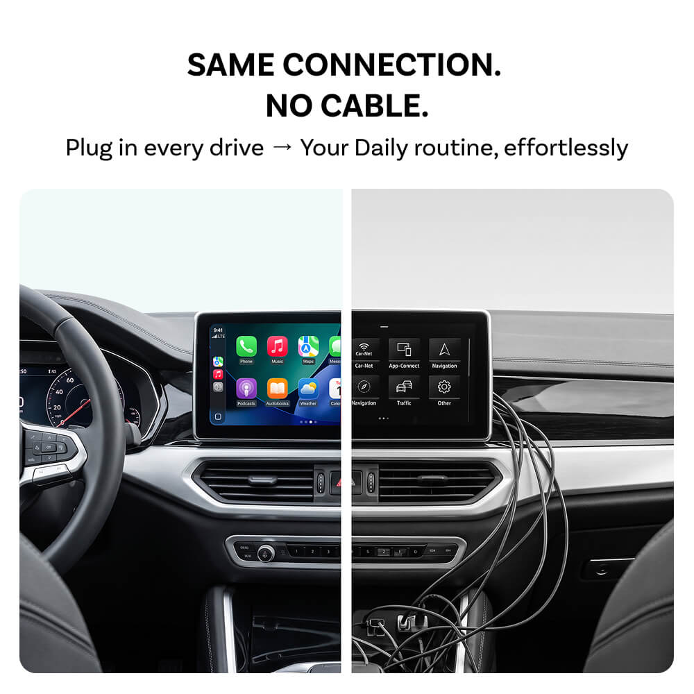 OTTOCAST® U2Air Edge Wireless CarPlay/Android Auto Adapter