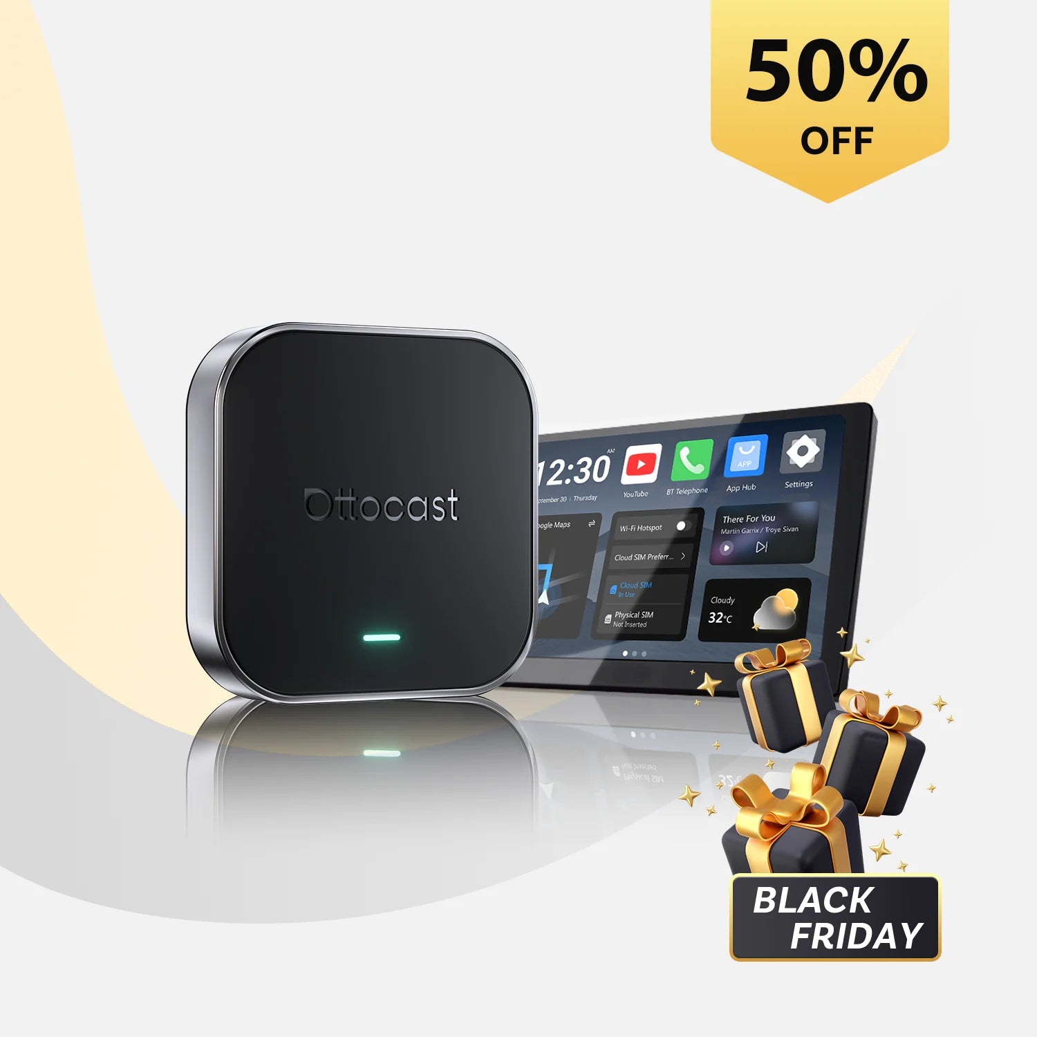 OTTOAIBOX® E2 CarPlay AI Box